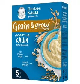 Каша Gerber молочна мультизлакова 240г