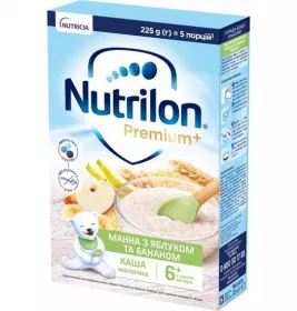 *Каша Манна з яблуком та бананом Nutrilon 225г