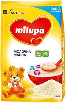 *Каша Milupa молочная манная с 6 мес 230 г