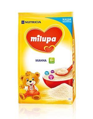 *Каша Milupa молочна манна з 6 міс 230 г