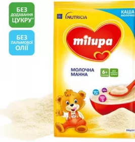 *Каша Milupa молочна манна з 6 міс 230 г