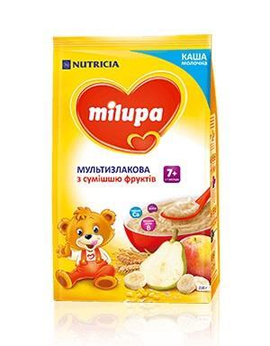 *Каша Milupa молочна мультизлакова з фруктами із 7 міс 230 г