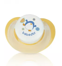 *Пустушка №2 192 Bebedor силіконова з ортодонтичним соском з малюнком
