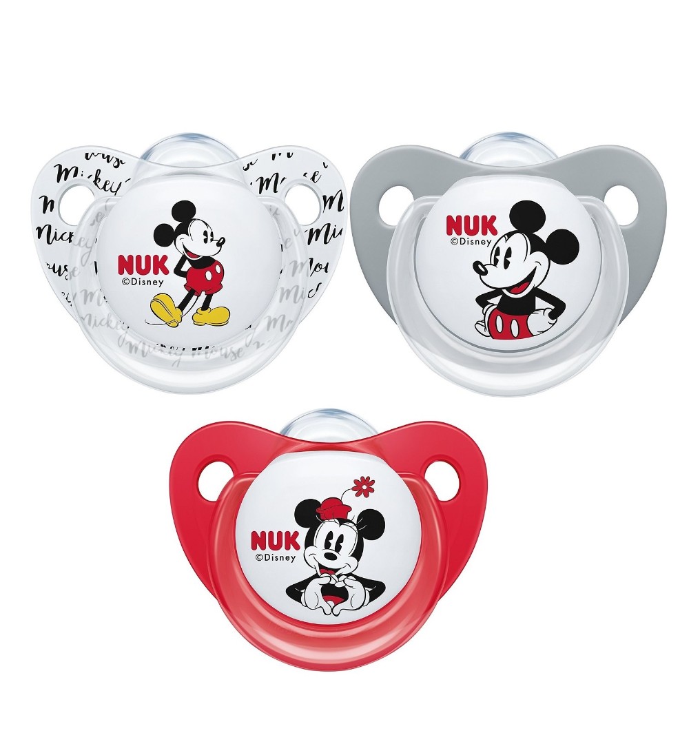 Пустушка Nuk 10736266 Дісней Міккі силіконова р1