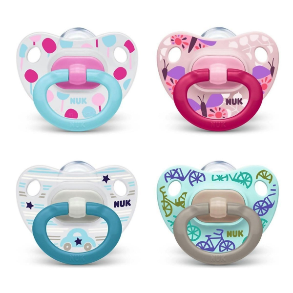 *Пустышка Nuk 10735136/10736262 Happy days для сна силиконовая р2 *Пустышка Nuk 10735136/10736262 Happy days для сна силиконовая р2