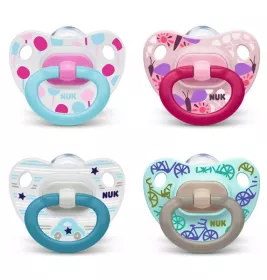Пустушка Nuk 10735136/10736262 Happy days для сну силіконова р2