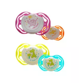 Пустушка силіконова ортодонтична Baby Team 3011 6+ 1 шт