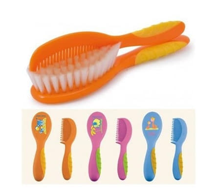 *Щетка-расческа Canpol для волос с мягкой ручкой