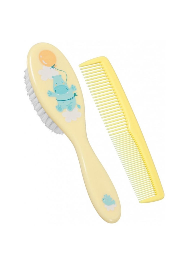 *Щітка-гребінець Baby-nova 33113 Штучна щетина