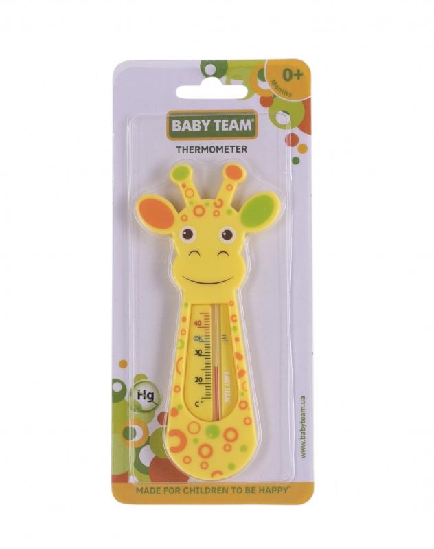Термометр Baby Team 7300 для воды Жираф