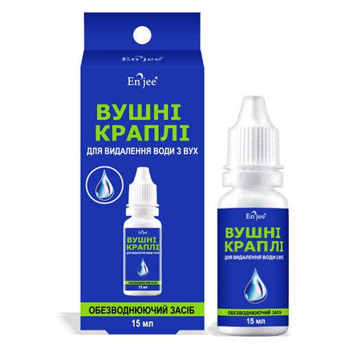 Вушні краплі En'jee 15мл від води