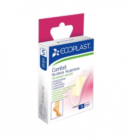 *Лейкопластир ECOPLAST Комфорт набір медичний на мокрі мозолі №5