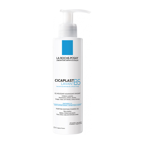 Гель для обличчя та тіла La Roche-Posay Цикапласт Б5 очищуючий заспокійливий 200мл