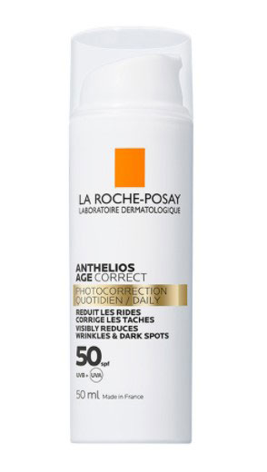 Засіб для обличчя La Roche-Posay Антгеліос Корект проти зморшок та пігментації SPF50 50мл