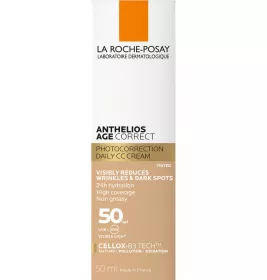 *Средство La Roche-Posay Антгелиос Коррект антивозр.Солнцезащ д/чув.кожи лица с тонир.эф.SPF50+ 50мл