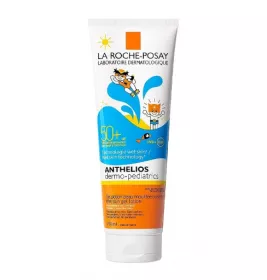 *Гель-лосьон La Roche-Posay Антгелиос Дермо-Педиатрикс солнезащ.для чувств.кожи детей SPF 50+ 250мл