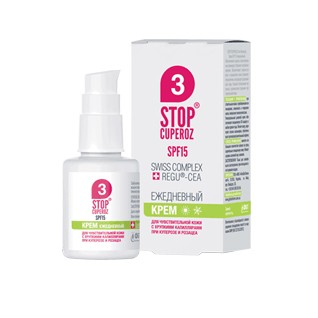 Крем Stop Cuperoz Ежедневный для лица SPF 15 30 мл Крем Stop Cuperoz Ежедневный для лица SPF 15 30 мл