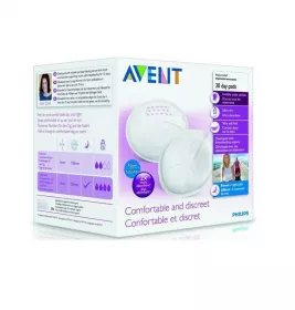 *Вкладиші Avent 254/30 в бюстгальтер одноразові денні 30шт