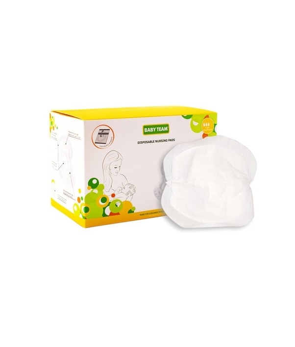 Вкладыши Baby Team 0025 Basic 60 шт.
