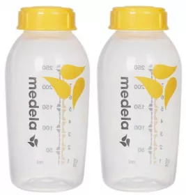 *Набір пляшечок Medela для зберігання грудного молока 2 шт 250 мл