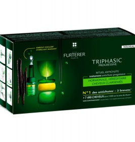 *Комплекс RENE FURTERER Triphasic progressive Лікувальний проти хронічного випадіння волосся  12X5,5мл