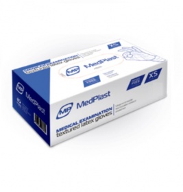 *Рукавички MedPlast оглядові нітрилові нестерильні без пудри р.XS