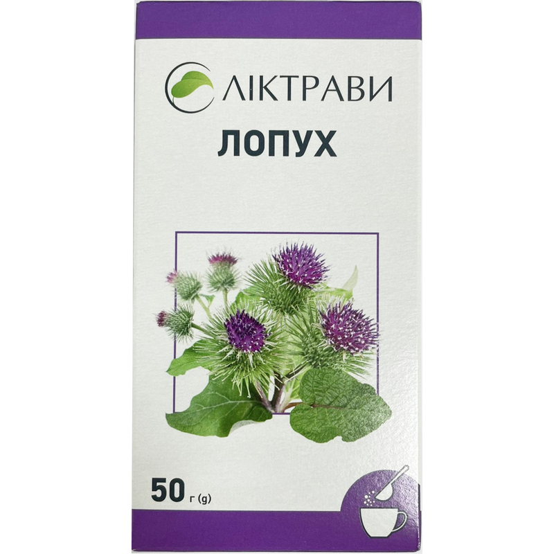 Лопуха корень Лектравы 50г Лопуха корень Лектравы 50г