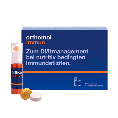 *Orthomol Immun питна бутилочка+таблетки (відновлення імунної системи) 7 днів