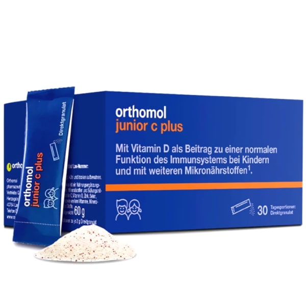 Orthomol Immun Junior directgranulat Малина-Лайм гранули прямої дії (сила імунітету Вашої дитини ) 30 днів