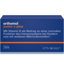 Витамины Ортомол Junior C plus жев.табл.30дней Лесная ягода (д/иммунитета д/детей)