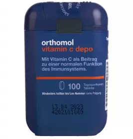 Витамины Ортомол Vitamin C depo (д/поддержки иммун.си-мы) табл.№100