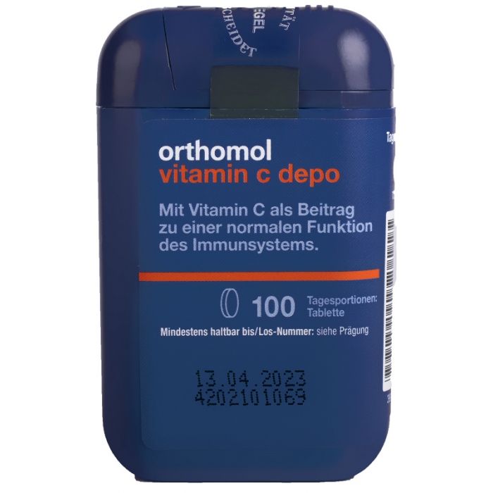 Витамины Ортомол Vitamin C depo (д/поддержки иммун.си-мы) табл.№100 Витамины Ортомол Vitamin C depo (д/поддержки иммун.си-мы) табл.№100