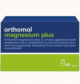 Витамины Ортомол Magnesium Plus капс.№60 (для функций мышц)