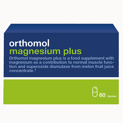 Витамины Ортомол Magnesium Plus капс.№60 (для функций мышц)