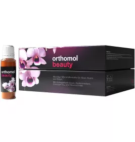 Orthomol Beauty питна бутилочка (для покращення стану шкіри, нігтів та волосся) 30 днів