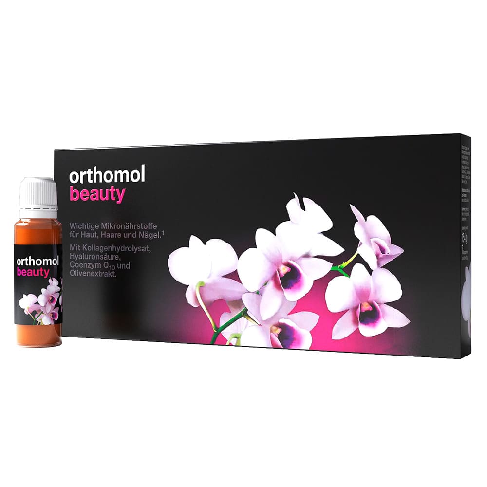 *Orthomol Beauty питна бутилочка (для покращення стану шкіри, нігтів та волосся) 7 днів