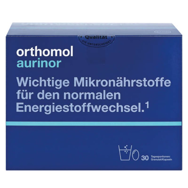 Витамины Ортомол Aurinor гран.+капс.30дней Витамины Ортомол Aurinor гран.+капс.30дней