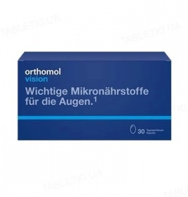 Orthomol Vision (лікування хвороб очей, пов'язаних з віковими змінами) 30 днів