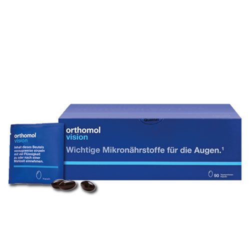 Orthomol Vision (лікування хвороб очей, пов'язаних з віковими змінами) 90днів