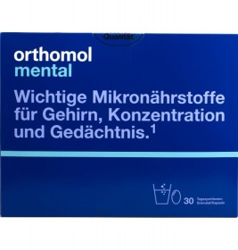 Orthomol Mental  (обмін речовин та розумова діяльність) №30