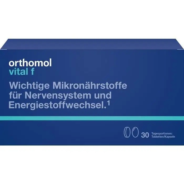 Витамины Ортомол Vital F капс.30дней (для женщин) Витамины Ортомол Vital F капс.30дней (для женщин)
