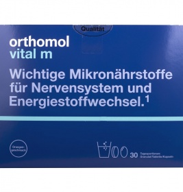 Витамины Ортомол Vital M гран.30дней Апельсин (для мужчин)