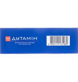 Дутамин капсулы по 0.5 мг/0.4 мг 30 шт. (6х5)