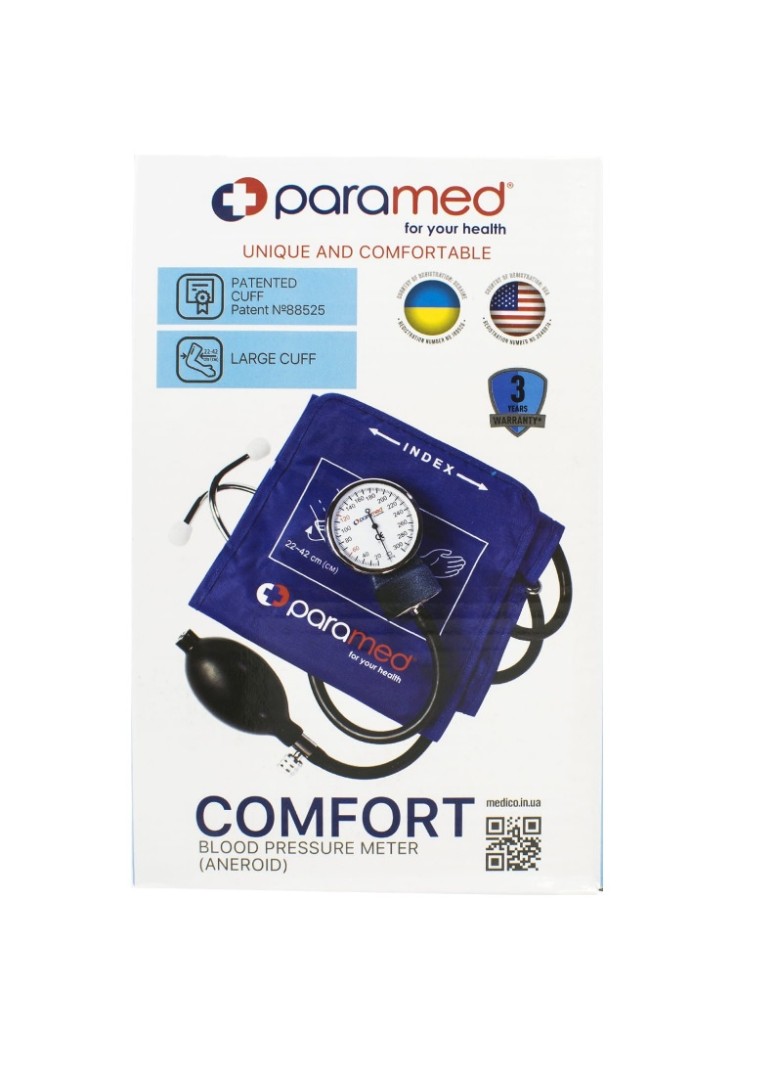 *Тонометр Paramed Comfort механический