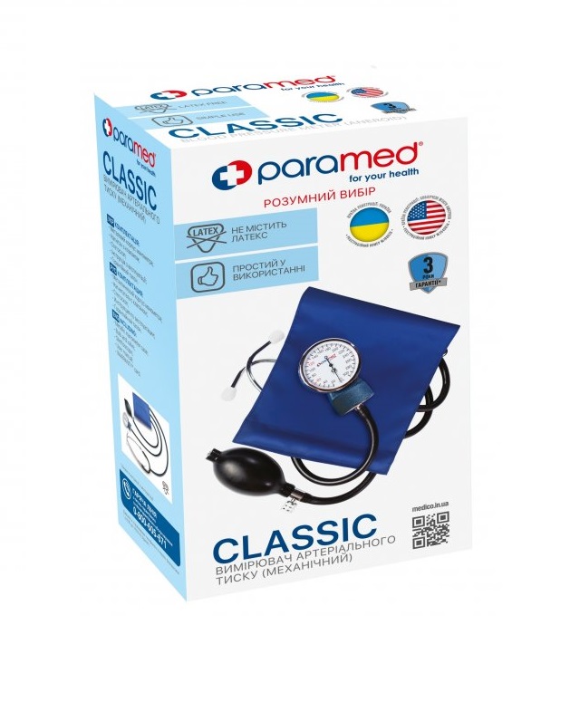 *Тонометр Paramed Classic механический