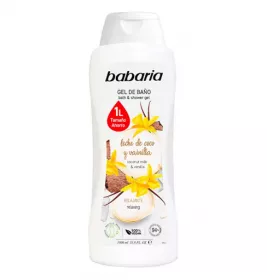 *Гель Babaria для душа и ванны с кокосовым маслом и ванилью