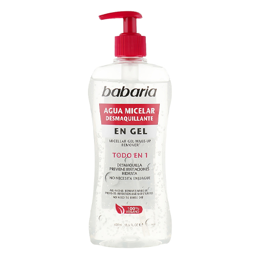 *Міцелярний гель Babaria для зняття макіяжу 400мл