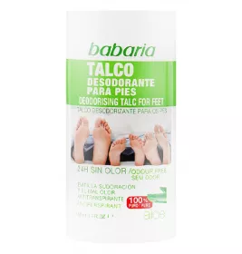 *Дезодорант-тальк Babaria для ніг з Алоє Вера 100мл
