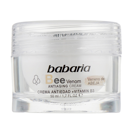 *Крем Babaria антивіковий з бджолиною отрутою та вітаміном B3 50мл