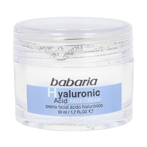 *Крем Babaria для обличчя з гіалуроновою кислотою 125мл